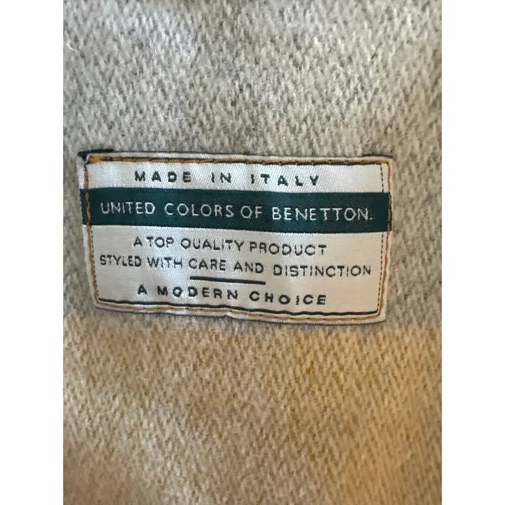 Vintage United Colors of Benetton Made in Italy wool Vest